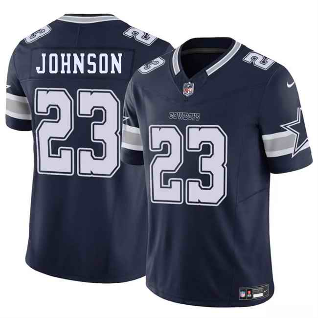 Men's Dallas Cowboys #23 Buddy Johnson Navy 2025 F.U.S.E Vapor Untouchable Limited Stitched Football Jersey